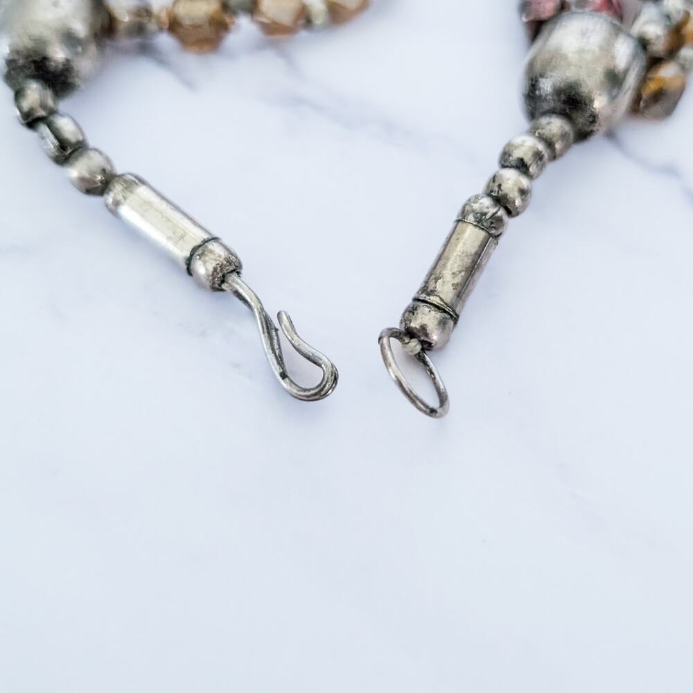 Vintage Necklace Multi Strand Statement Necklace - Picture 8 of 8